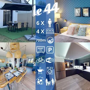 Hébergement de vacances Le 44 - Maison Familiale - Grand Confort - 700m Plages, Dinard